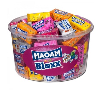 HARIBO, Haribo Maoam Bloxx, 50 Stück, Haribo Maoam Würfel, 50 Würfel