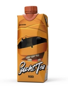 SuchtTea, SuchtTea Peach 500ml, SuchtTea Peach 500ml