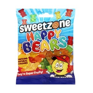 Sweetzone, Sweetzone Happy Bears, 90g, 