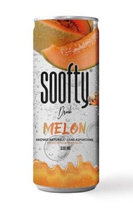 Soofty, Soofty Melone, 330 ml, Soofty Drink diverse Sorten, 330ml