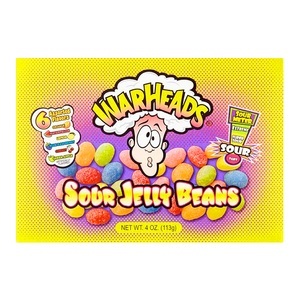 Wine & gourmet, Wine & Gourmet - Warhead Theater Box Sour Jelly Beans - 113 g, Warheads Sour Jelly Beans 113g