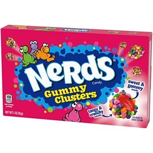 Wonka, Nerds Gummy Clusters, 85g, 