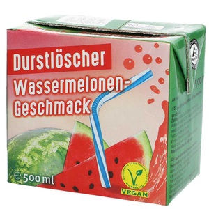 Durstlöscher, Durstlöscher diverse Sorten, 250ml, Durstlöscher Wassermelone 500ml
