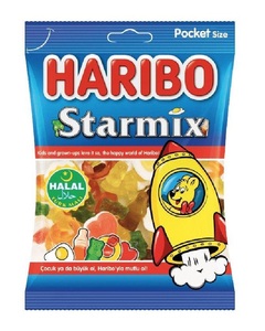 HARIBO, Haribo Starmix Halal, 80g, Haribo Starmix Halal 80g