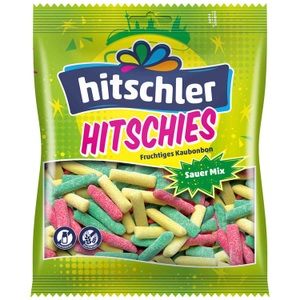 Hitschler, Hitschler Hitschies Sauer Mix, 140g, Hitschies Sour Mix 140g