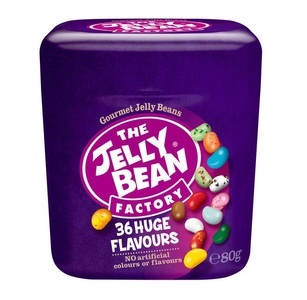 The Jelly Bean Factory, The Jelly Bean Factory 36 Huge Flavours Cup 80g, The Jelly Bean Factory 36 Huge Flavours Box 80g