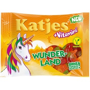 Katjes, Katjes Wunderland + Vitamine 175g, Katjes Wunderland + Vitamine 175g