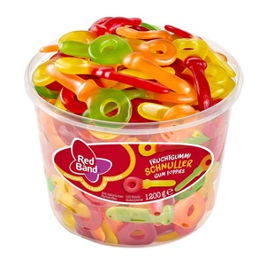 Red Band, Red Band Schnuller, 100 Stück, Red Band Fruchtgummi Schnuller 100er