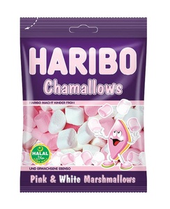 HARIBO, Haribo Chamallows Halal, 70g, Haribo Chamallows Halal 70g