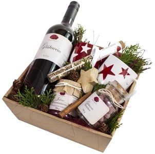 Wate, Geschenkkorb Glühweinfest, Geschenkkorb 