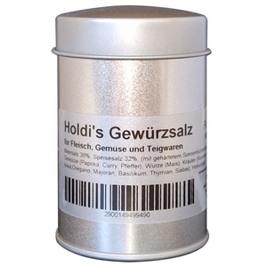 fineselect, Holdi's Gewürzmischung - 90g, Holdi's Gewürzsalz - 90g