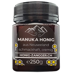 Honig-Zangger, Manuka Honig MG400+ - 250g, Manuka Honig Premium 400+ - 250g