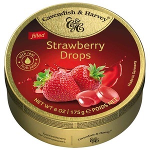 undefined, Cavendish & Harvey Strawberry Drops Fillet 175g, Strawberry Drops - 175g