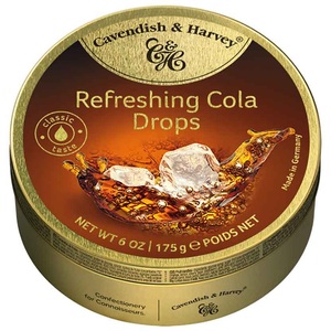 undefined, Cavendish & Harvey Refreshing Cola Drops 175g, Refreshing Cola Drops - 175g