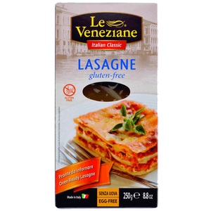 Le Veneziane, Le Veneziane Lasagne glutenfrei (250 g), Lasagne - 250g