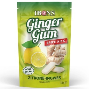 GingerGums Lemon zuckerfrei - 32g