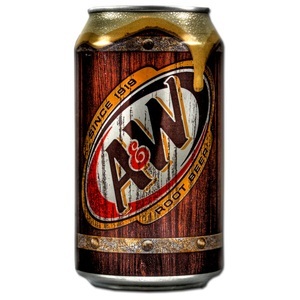 A&W, A&W Root Beer, 355ml, A&W USA Root Beer 355ml