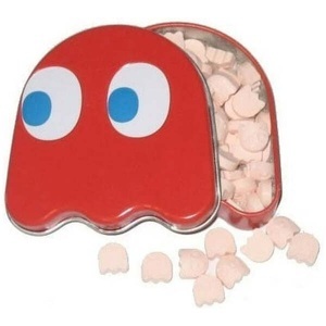 Boston America, Boston America Pac-Man Ghost Sours Tin blau 28.3g, Boston America Pac-Man Ghost Sours Tin blau 28.3g