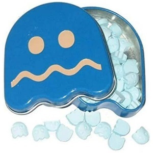 Boston America, Boston America Pac-Man Ghost Sours Tin blau 28.3g, Boston America Pac-Man Ghost Sours Tin blau 28.3g