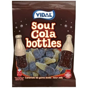 Vidal, Vidal Sour Cola Bottles 90g, Vidal Pizzas 90g