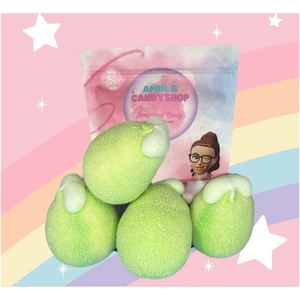 April's Candyshop, April's Freeze Candies Hulahoop Peach 50g, April's Freeze Candies Apple Mellows 50g