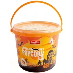 Snackline, Geisterbahn-Eimer Popcorn süss 250g, Geisterbahn-Eimer Popcorn süss 250g