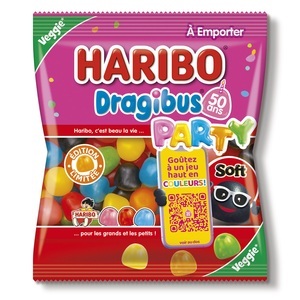 HARIBO, Haribo Dragibus Soft, 120g, Haribo Dragibus Soft 120g
