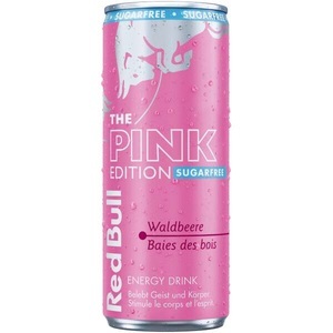 Red Bull, Red Bull Pink Energy Drink Spring Edition Waldbeere 250ml, Red Bull Pink Energy Drink Spring Edition Waldbeere 250ml