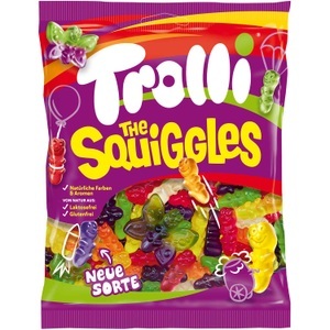 undefined, Trolli The Squiggles 200g Fruchtgummi. Laktosefrei und glutenfrei., Trolli The Squiggles 200g
