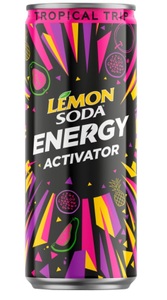Fonti di Crodo, Lemon Soda Energy Activator Tropical Trip 330ml