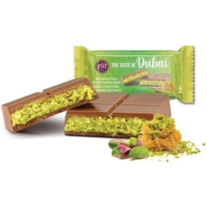 Elit Chocolate, Elit Dubai Schokolade 90g, Elit Dubai Schokolade 90g