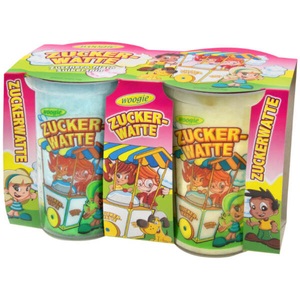 Woogie, Zuckerwatte 2 x 20g, Zuckerwatte 2 x 20g