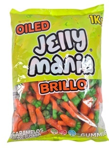 Jake, Jake Carrots 100g Halal Fruchtgummi, Jake Jelly Mania Carrots Halal 1kg
