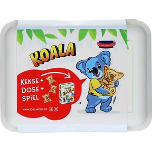 Sweets, KuchenMeister Koala Snack-Dose mit Kakao Kekse & Kartenspiel