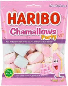 HARIBO, Haribo Chamallows Halal, 70g, Haribo Chamallows Pink & White 70g