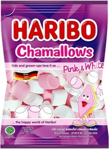 HARIBO, Haribo Chamallows Halal, 70g, Haribo Chamallows Pink & White 70g