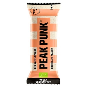 PEAK PUNK, PEAK PUNK Organic Oat Flapjack Chocolate Peanut (60g)