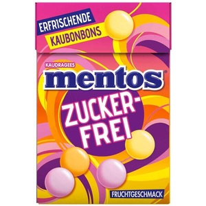 Mentos, mentos Zuckerfrei Frucht 45g, mentos Zuckerfrei Frucht 45g