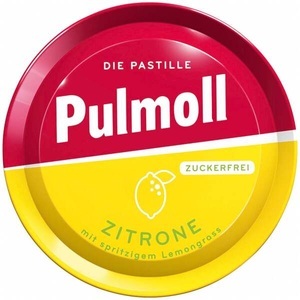 Pulmoll, Pulmoll Zitrone zuckerfrei 50g, Pulmoll® Hustenbonbons Zitrone + Vit.C zf.