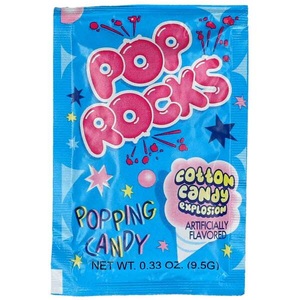 Pop Rocks, Pop Rocks Cotton Candy Explosion 9,5g, Pop Rocks Cotton Candy Explosion 9,5g