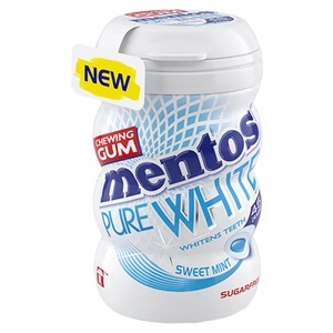 Mentos, Mentos Gum Pure White Sweetmint 90g