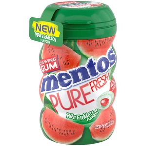 Mentos, Mentos Gum Pure Fresh Watermelon 90g, Mentos Gum Pure Fresh Watermelon 90g