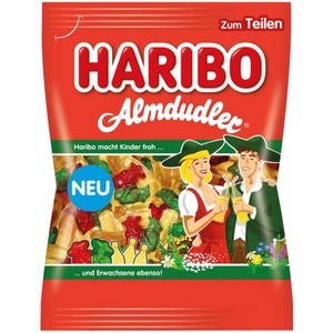 Haribo Süssigkeiten, Haribo Almdudler 160g, Haribo Almdudler 160g