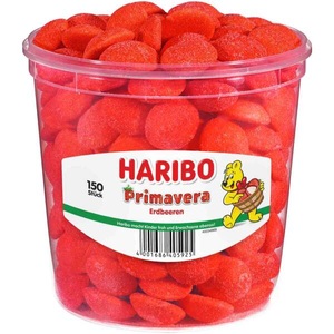 HARIBO, Haribo Primavera Erdbeeren 150 Stk., Haribo Primavera Erdbeeren 150 Stück