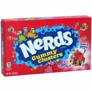 Wonka, Nerds Gummy Clusters, 85g, 