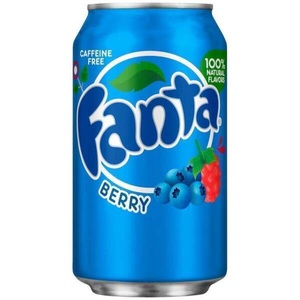 Fanta, Fanta USA Berry - Heidel- & Himbeere 355ml, 