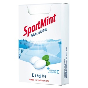 SportMint, SportMint OriginalMint dragées, SportMint Dragéé Box Originalmint 48g