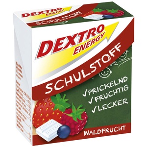 Dextro Energy GmbH & Co. KG, Dextro Energy Schulstoff Waldfrucht