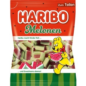 Haribo Süssigkeiten, Haribo Wassermelonen 175g, Haribo Wassermelonen 160g