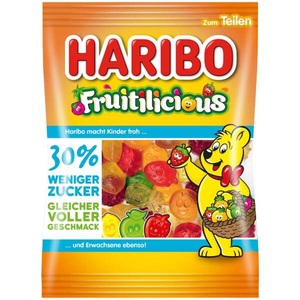 HARIBO, Haribo Fruitilicious Beutel 160g, Haribo Fruitilicious 160g